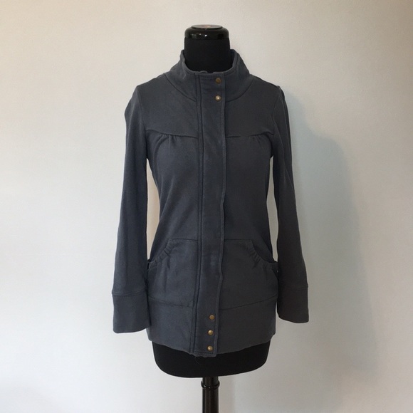 Y2K Forever 21 Blue Military Long Jacket, M - Picture 1 of 12